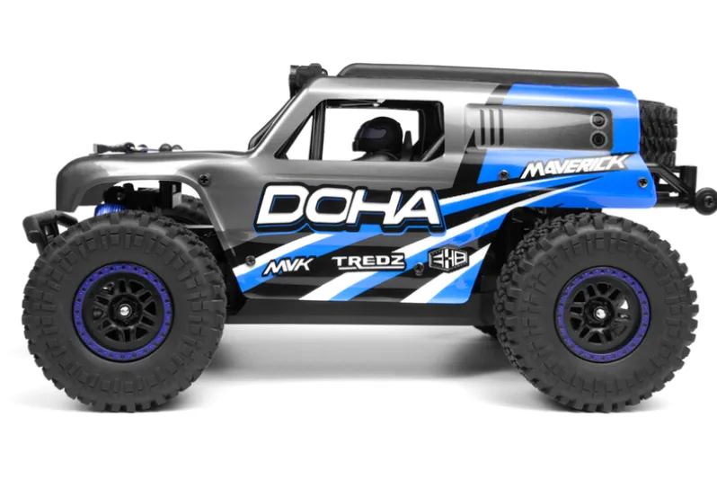 Maverick Doha 1/20 4WD Electric Truck - Blue