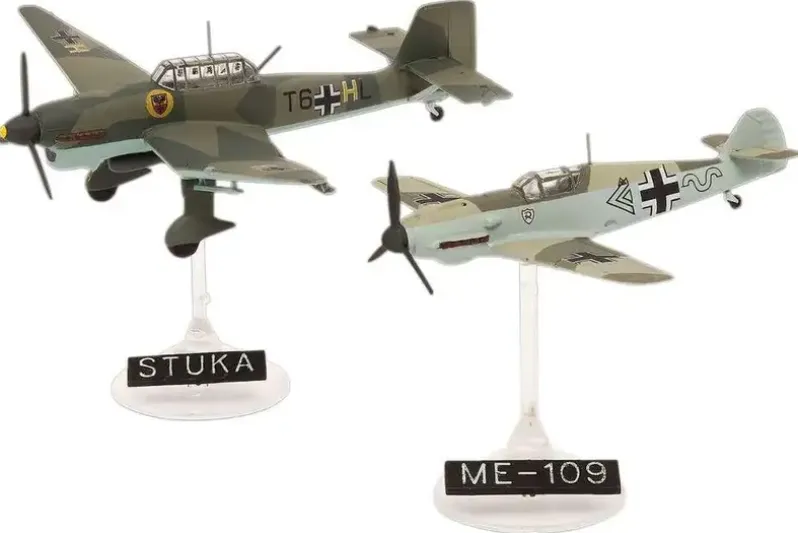 Messerschmitt Bf109E & Junkers Ju87B Stuka 1:144