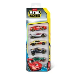 Metal Machines Mini Racing Car 5-pak