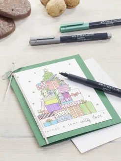 Metallic pen Faber-Castell 6 ass