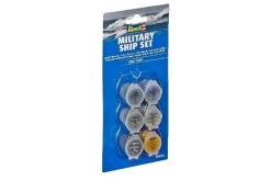Military Ship set aqua color acrylic 6x5ml