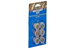 Military Vehicle set aqua color acrylic 6x5ml