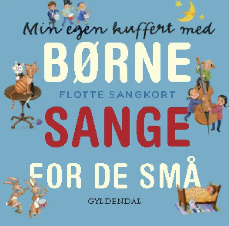 Min egen kuffert med børnesange for de små. Flotte sangkort