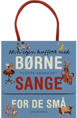 Min egen kuffert med børnesange for de små. Flotte sangkort