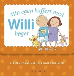 Min egen kuffert med Willi bøger