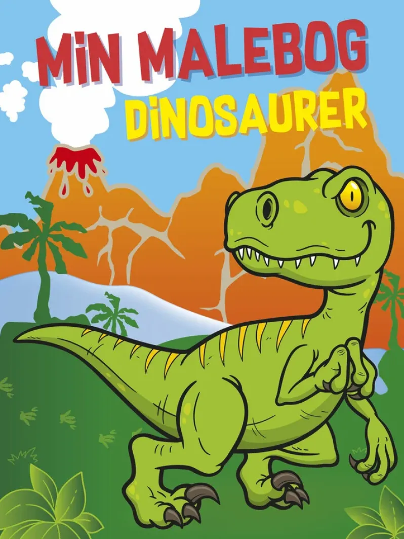 Min malebog: Dinosaurer