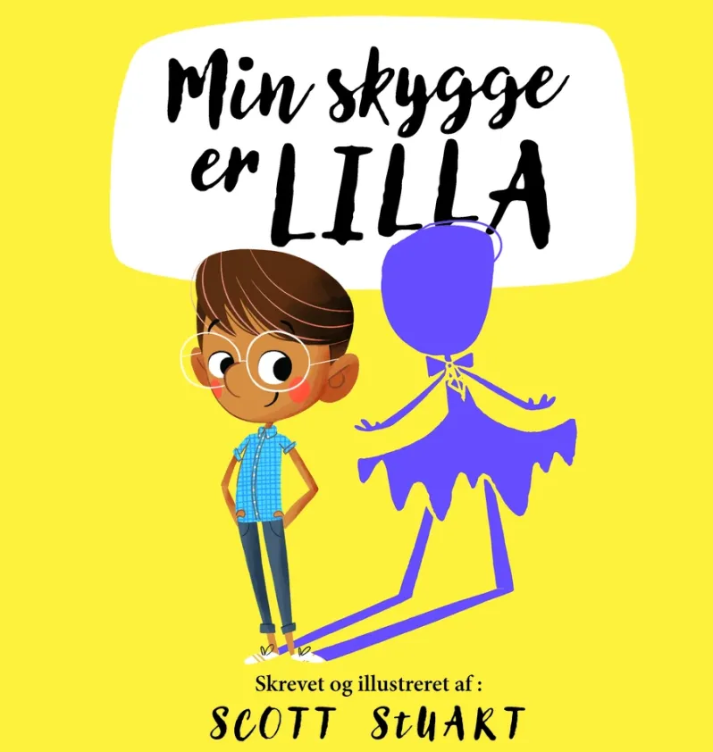 Min skygge er lilla