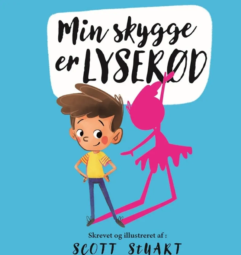 Min skygge er lyserød
