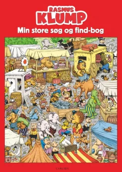 Min store søg og find-bog med Rasmus Klump