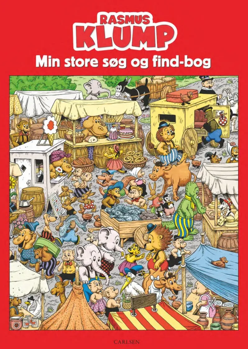 Min store søg og find-bog med Rasmus Klump