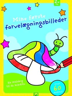 Mine første farvelægningsbilleder