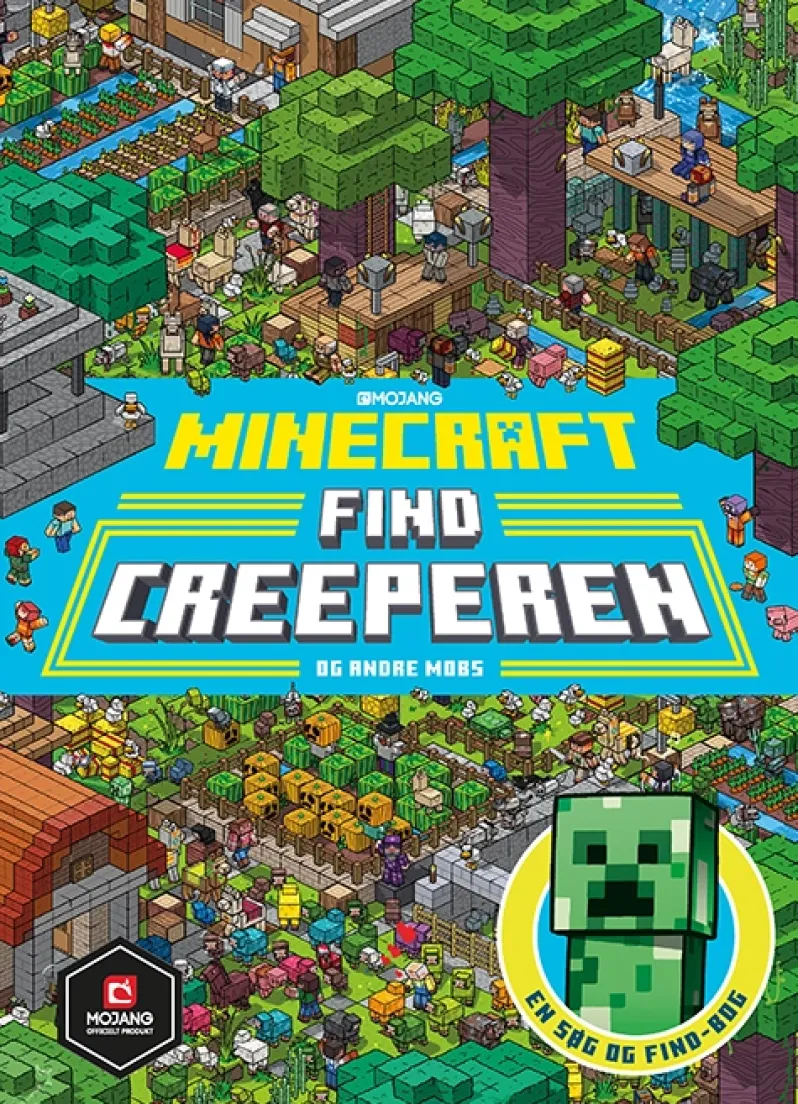 Minecraft - Find creeperen (en søg og find-bog)