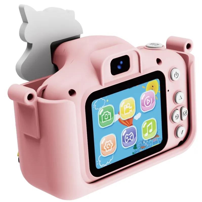MINILENS digital kamera lyserød