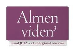 miniQUIZ - Almen viden 3