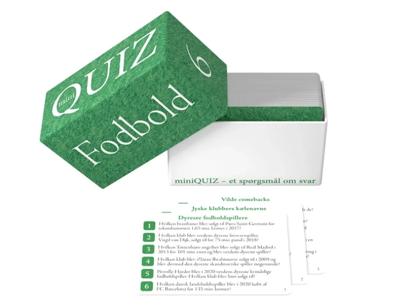 miniQUIZ - Fodbold