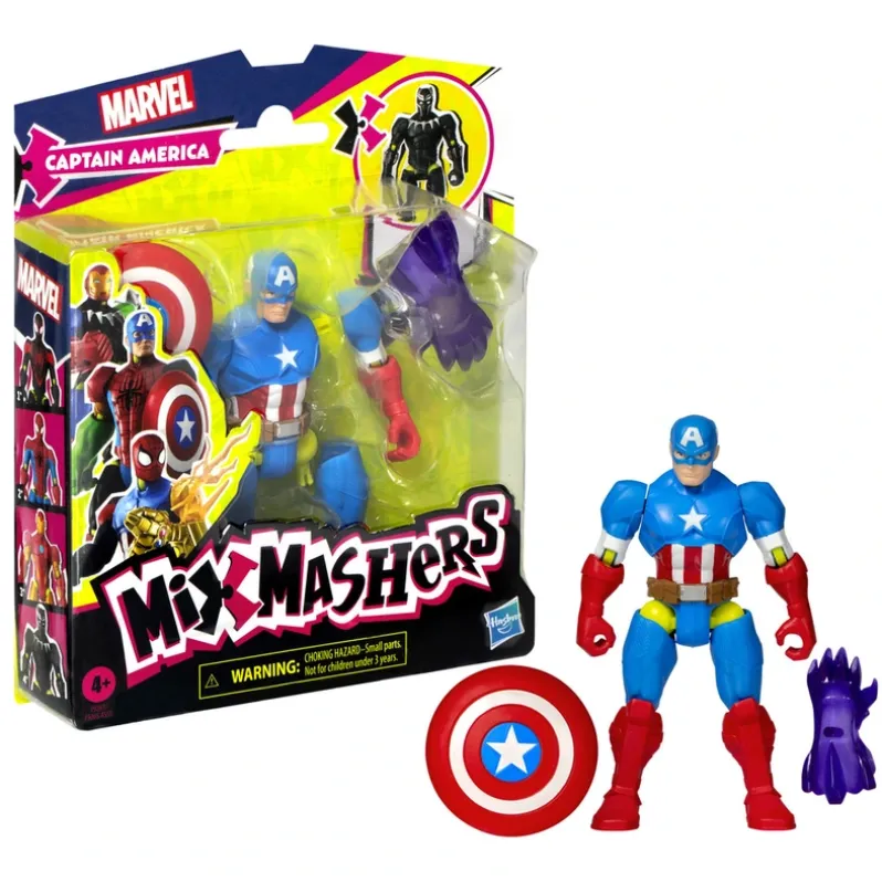 Mixmashers Captain America basic figur