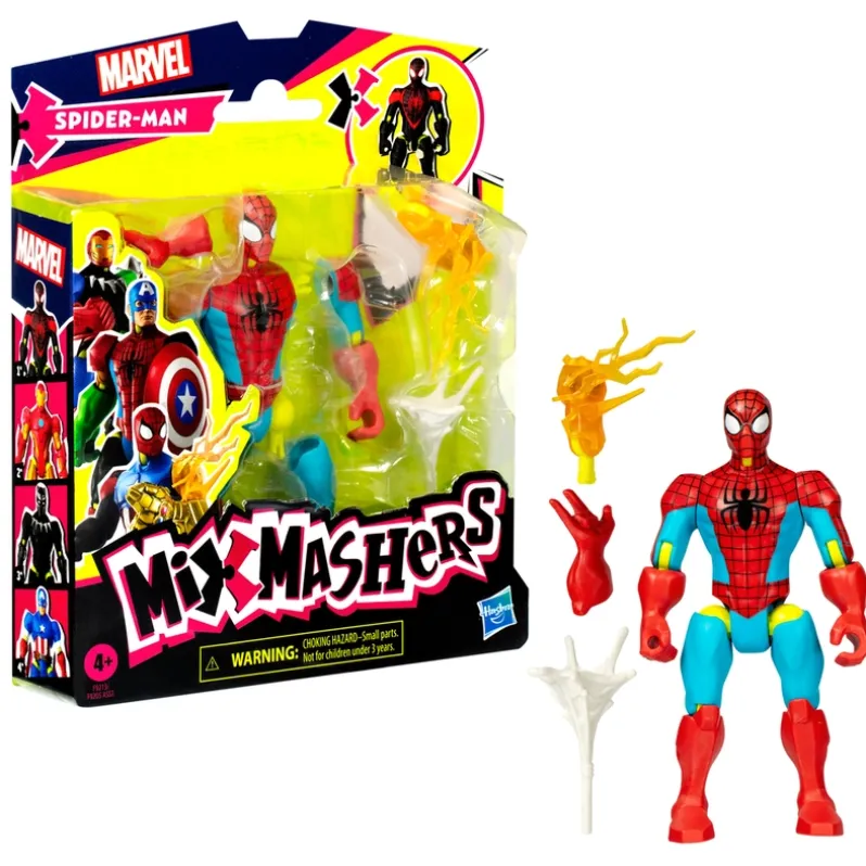 Mixmashers Spiderman basic figur