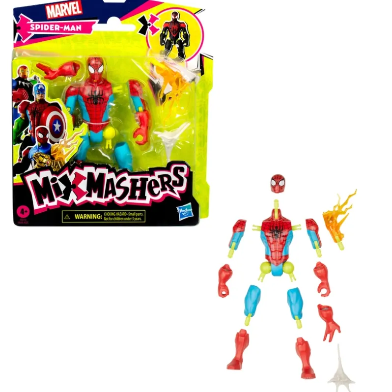 Mixmashers Spiderman basic figur