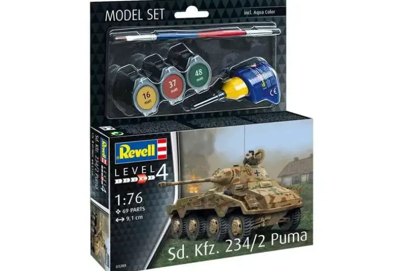Model Set Sd.Kfz. 234/2 Puma 1:76