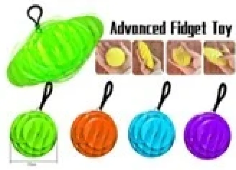 Morphing Fidget Nøglering ass