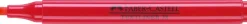 Overstregningspen Faber-Castell textliner 38 rød