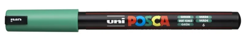 Paintmarker Uni POSCA pc-1mr grøn