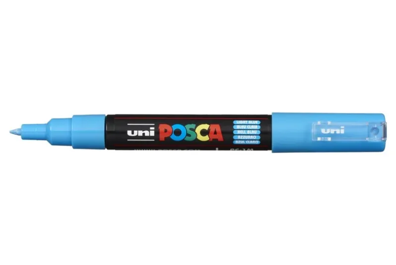 Paintmarker Uni POSCA pc-1mc lys blå