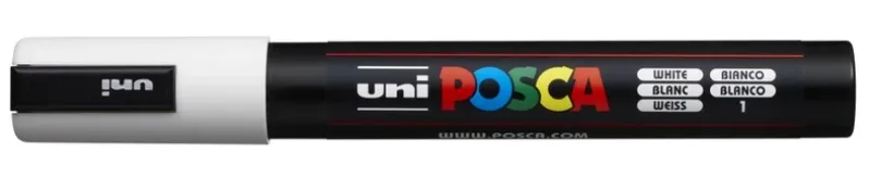 Paintmarker Uni POSCA pc-5m hvid