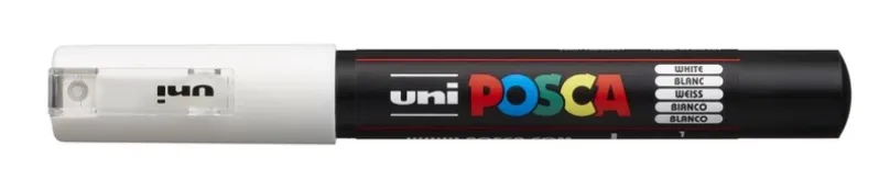 Paintmarker Uni POSCA pc-1mc hvid