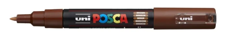 Paintmarker Uni POSCA pc-1mc brun