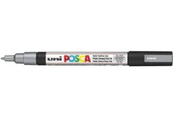Paintmarker Uni POSCA pc-3m sølv