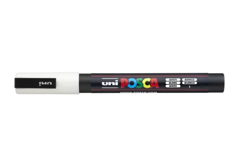 Paintmarker Uni POSCA pc-3m hvid