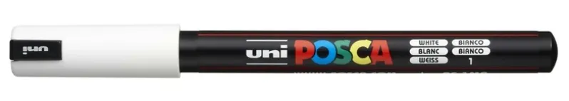 Paintmarker Uni POSCA pc-1mr hvid