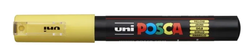 Paintmarker Uni POSCA pc-1mc gul