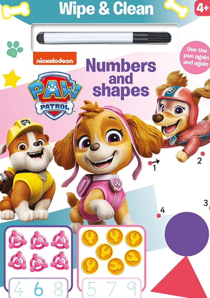 Paw Patrol - Skye - Skriv og visk ud