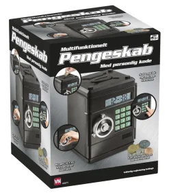 Pengeskab med personlig kode