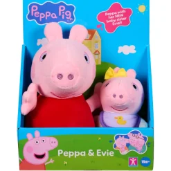 PEPPA PIG Gurli gris PLUSH 2-PAK