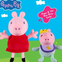 PEPPA PIG Gurli gris PLUSH 2-PAK