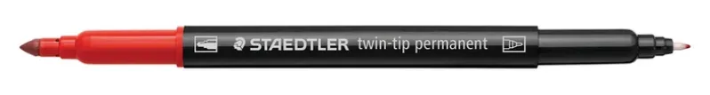 Permanente tusser Staedtler 18 stk
