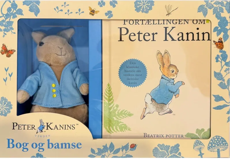 Peter Kanin - Gaveæske med bog og bamse