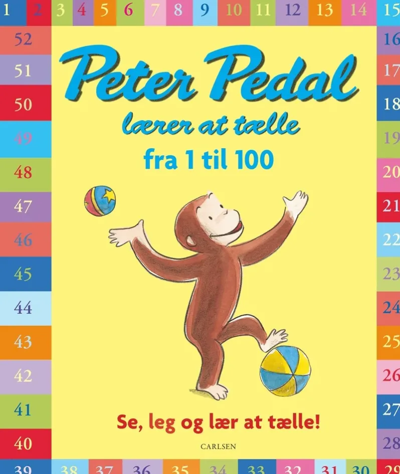 Peter Pedal lærer at tælle fra 1 til 100