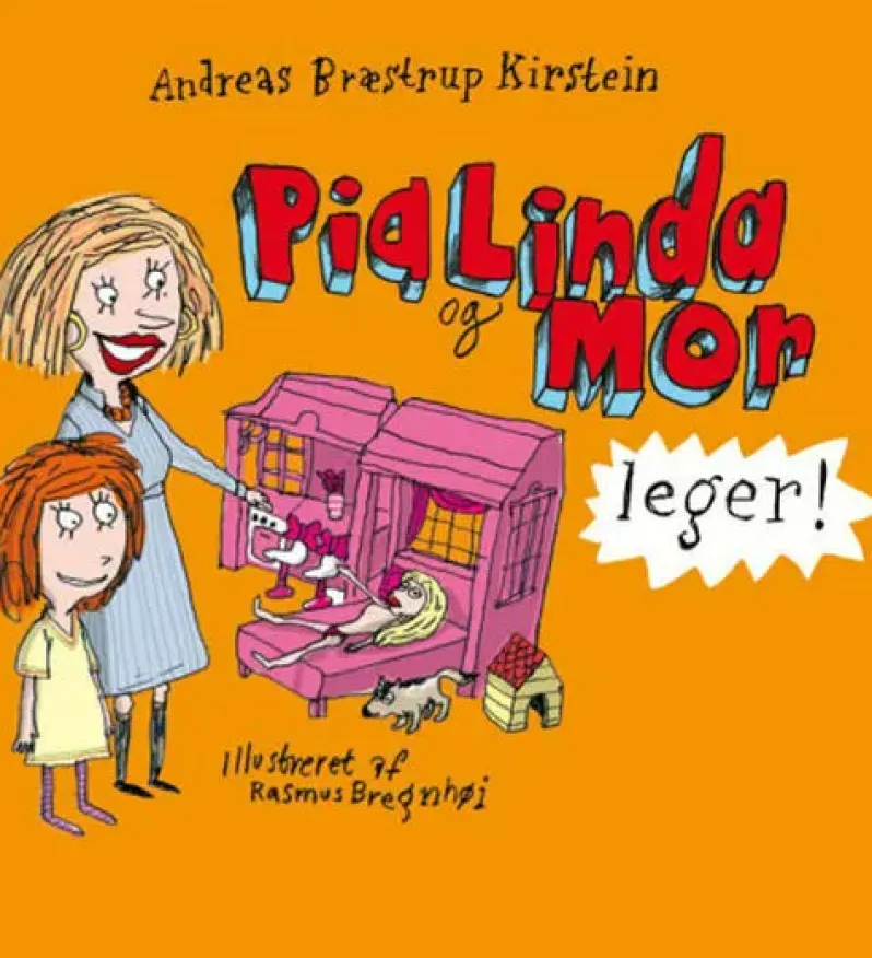 Pia Linda og Mor leger