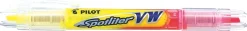 Pilot overstregningspen Spotliter VW 2-i-1 gul/pink