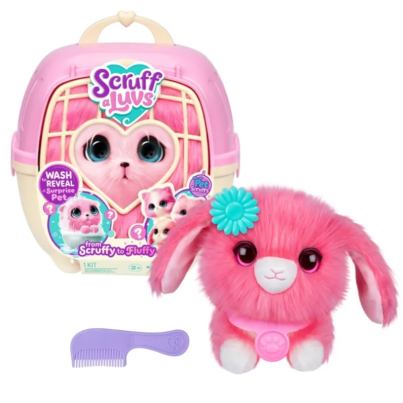 Pink Scruff-a-Luvs kæledyr