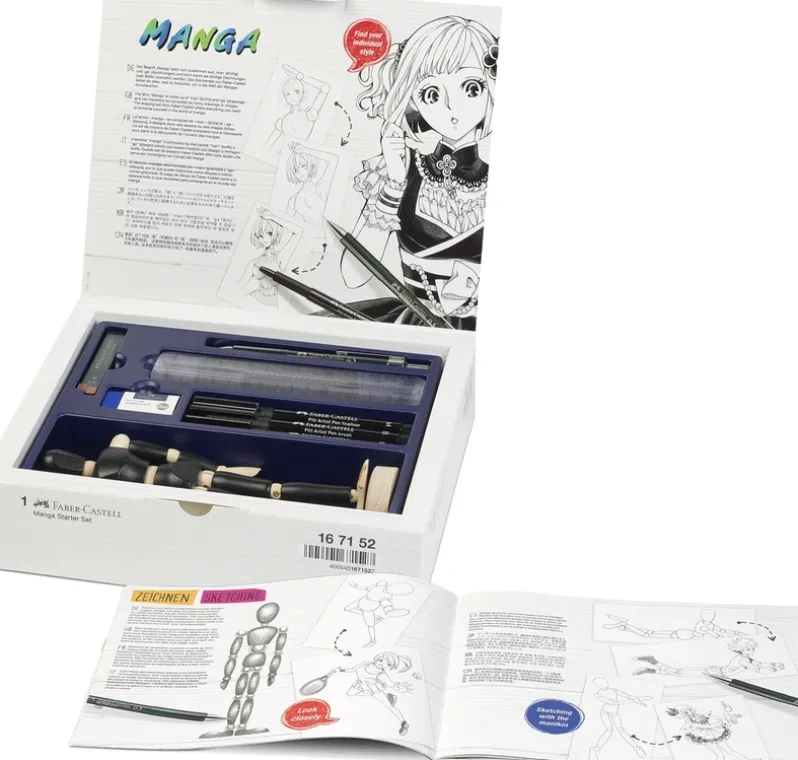 Pitt artist manga Faber-Castell starter sæt