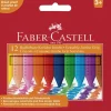 Plastkridt grip Faber-Castell 12 farver