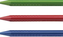 Plastkridt grip Faber-Castell 12 farver