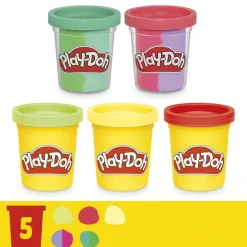 Play-Doh blooming flowers