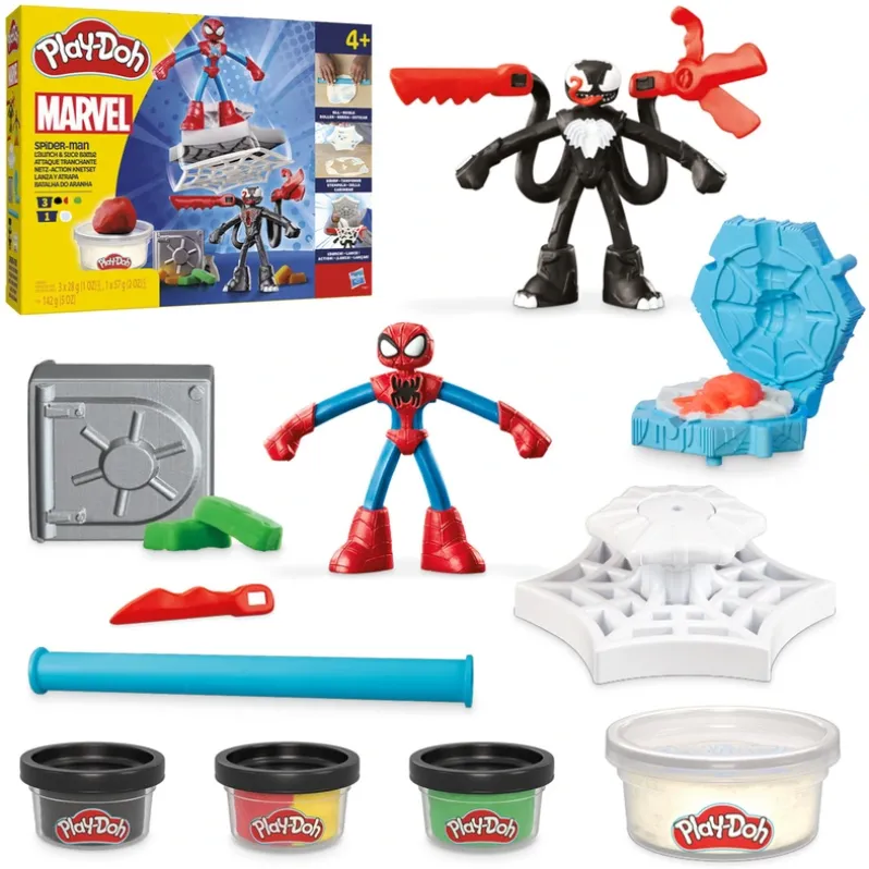 Play-Doh Marvel Spider-Man Launch & Slice Battle