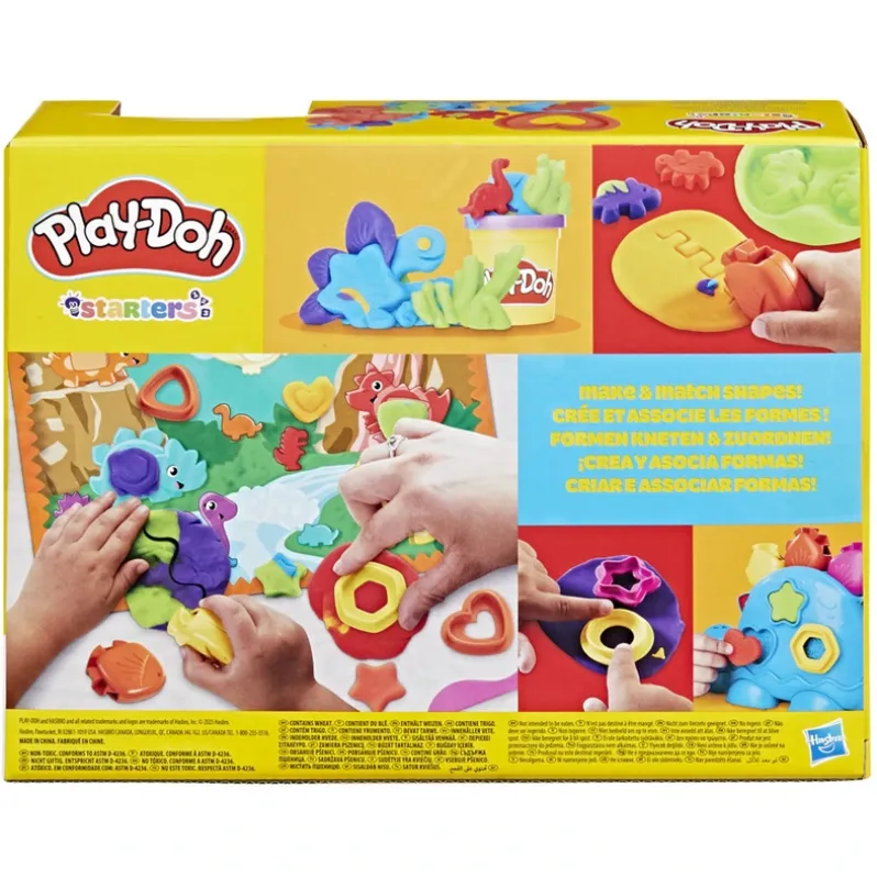 Play-Doh Shapes and Colors Dino